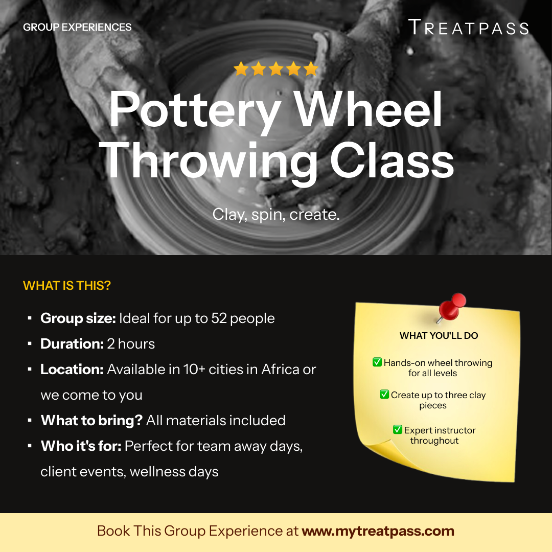 Pottery Wheel Throwing Class: The Group Experience Worth Booking in Africa