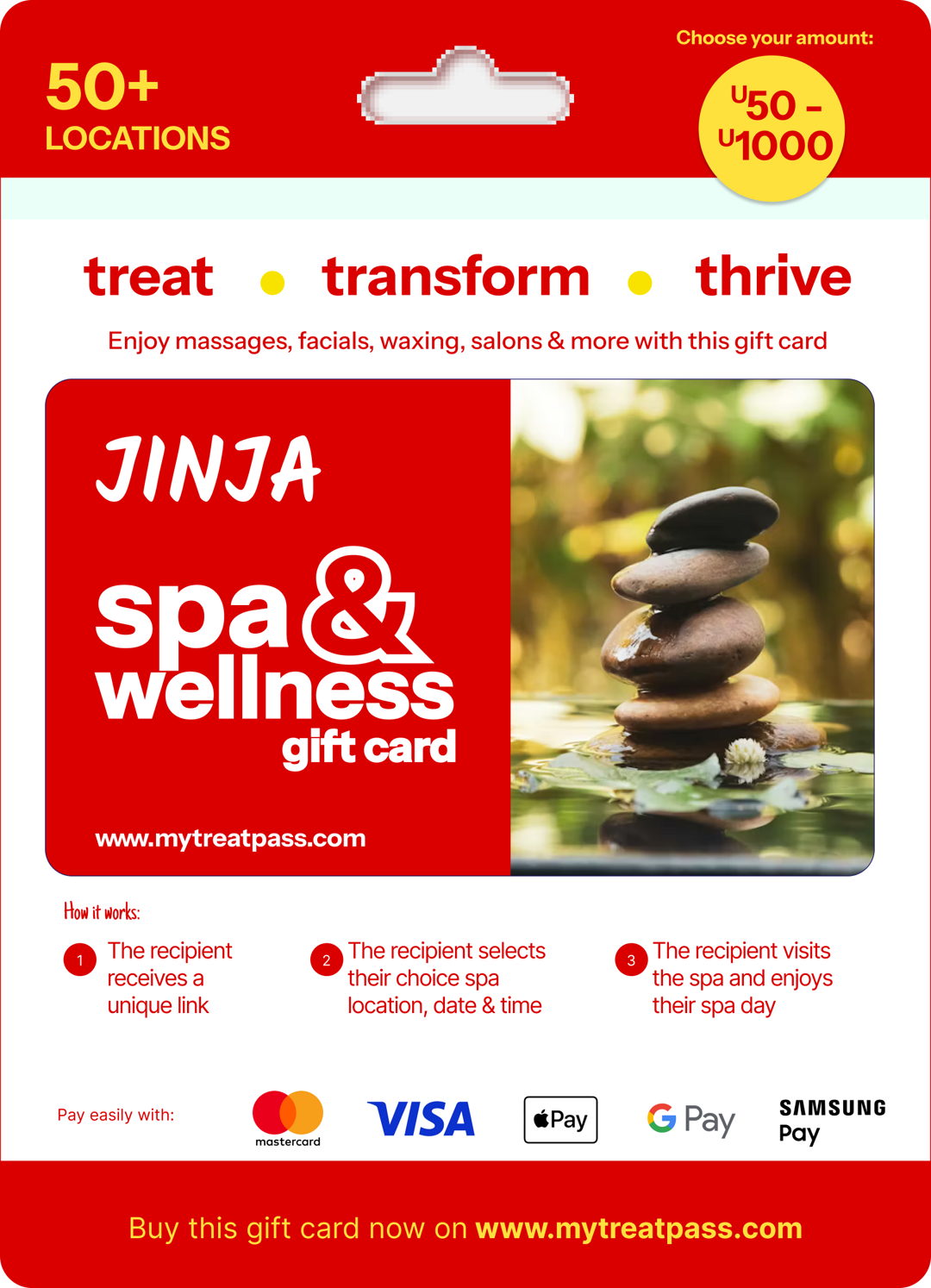 Jinja Spa Gift Card