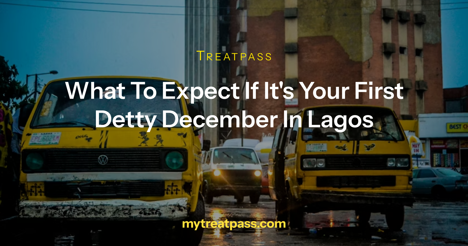 What to Expect if It's Your First Detty December in Lagos